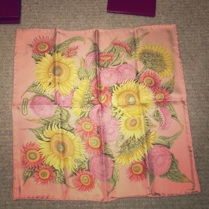 Salvatore Ferragamo silk scarf (brand new)